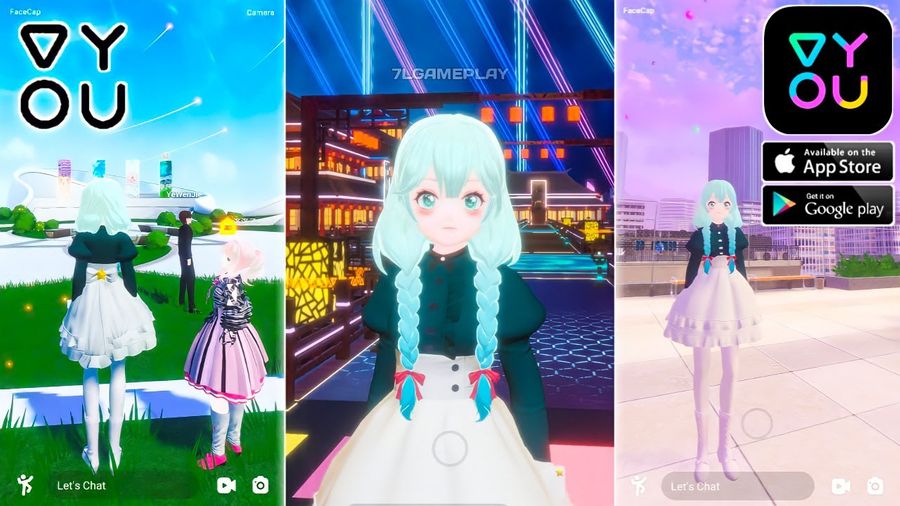 The app of Vyou developed by Ma Jiesi and his team