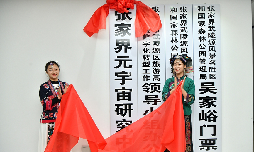 The open ceremony was held on Wulingyuan big data center.