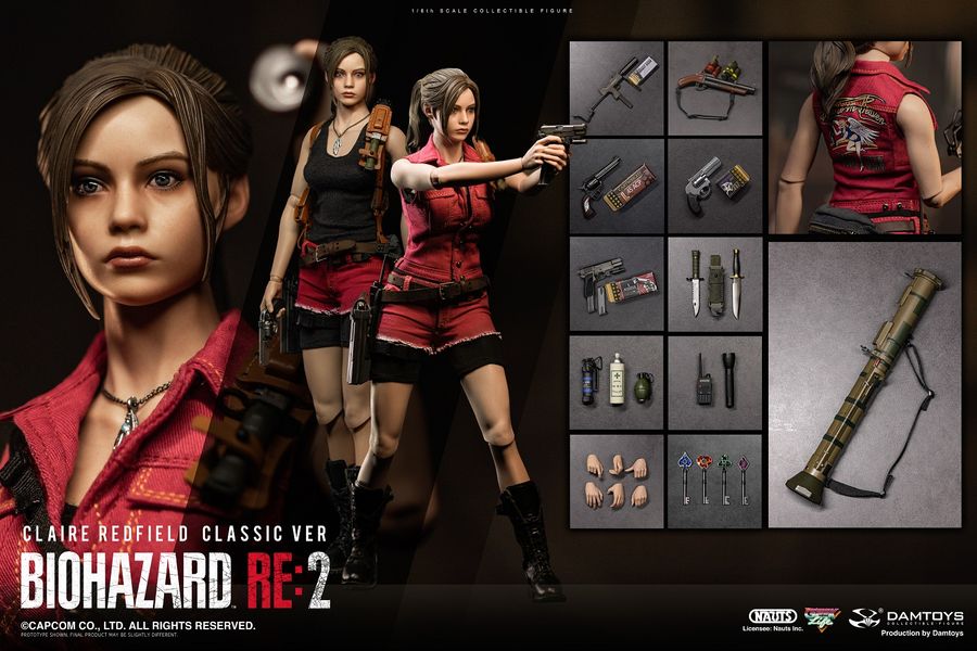 Resident Evil 2 Remake Biohazard Re:2 Claire Redfield Cosplay