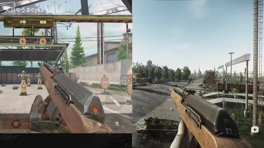 The reload animation of the guns in Arena Breakout is nearly 100% similar to EfT