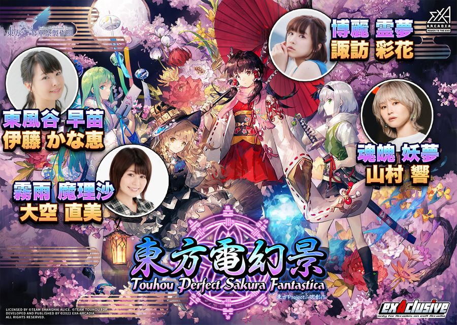 Voice cast for the main characters