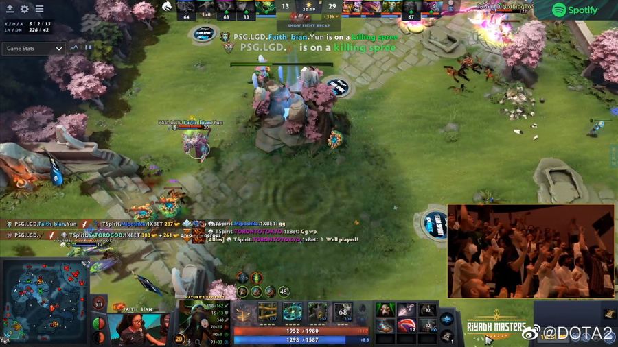 The victorious moment of the Finals at Riyadh Masters 2022