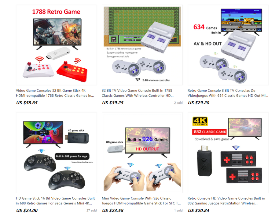 They do offer various choices