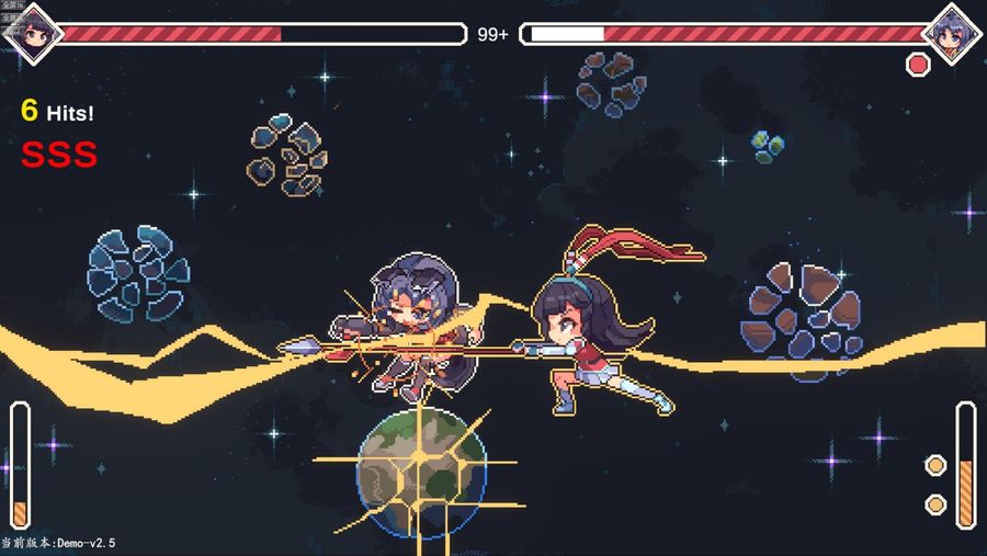 Game graphics of Zhijiang No.1 Dance Party