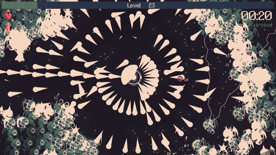 Game graphics of 20 Minutes Till Dawn