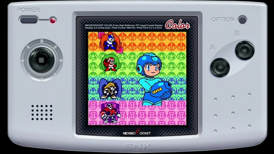 Original Mega Man gameplay on Neo Geo Pocket Color