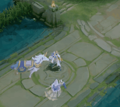 A gif from the video of the original recalling effect of Sun Ce