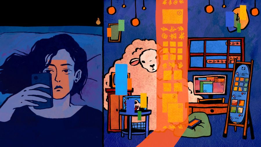 Game graphics about Insomnia: Theater in the Head