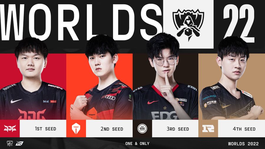 On behalf of the LPL, JDG, TES, EDG and RNG will compete in the Worlds.