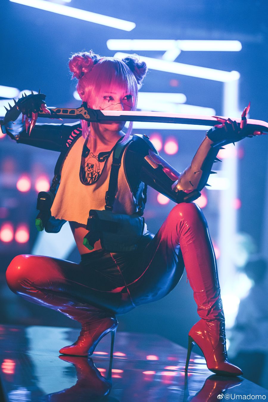 Daily Wallpaper - Beauty Cyberpunk Cosplay #cyberpunk2077 #cosplay