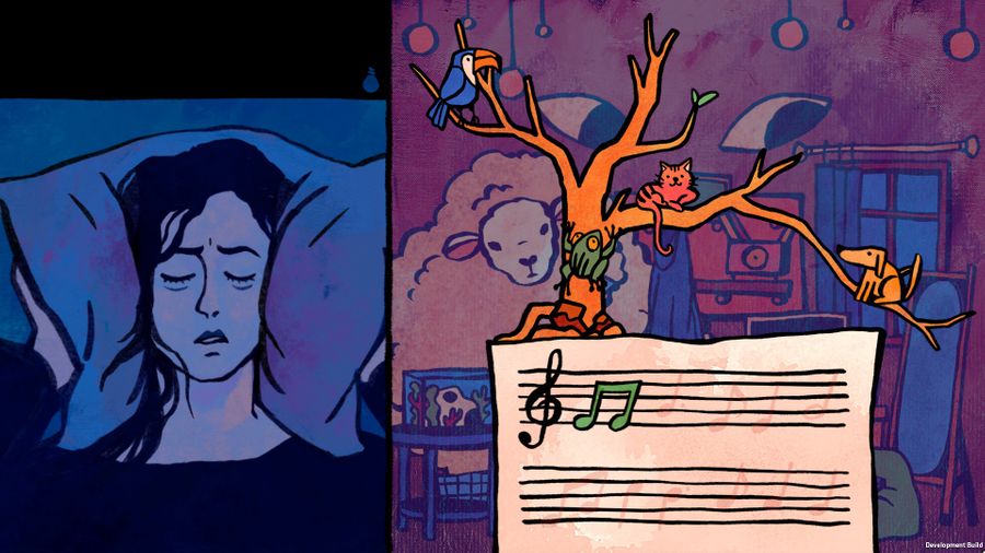 The music composition in Insomnia: Theater in the Head