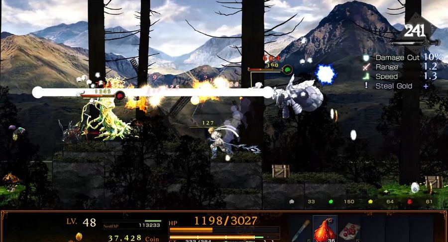Game graphics of Astlibra Revision