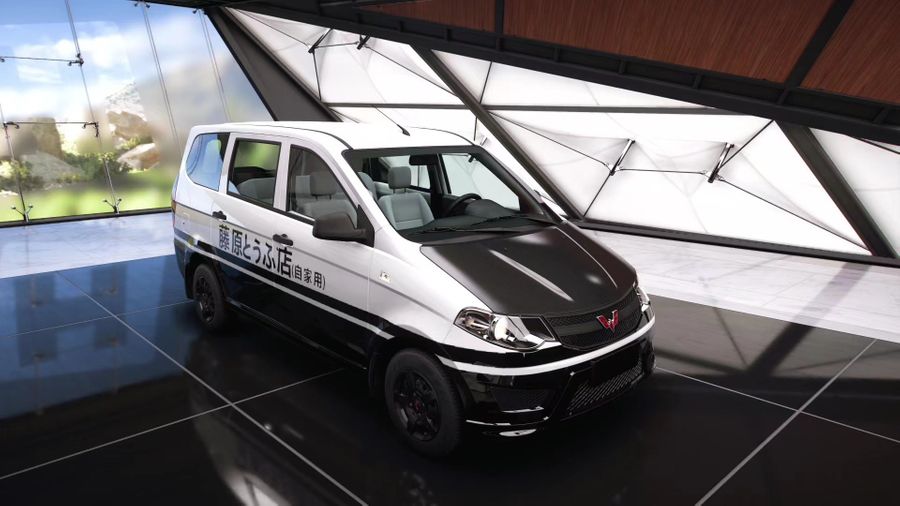 Memeatic livery from the famous manga Initial D