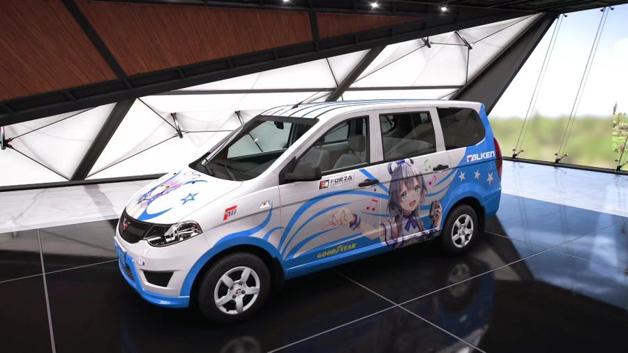 The virtual idol Luo Tian Yi, she also performed in the Winter Olympics