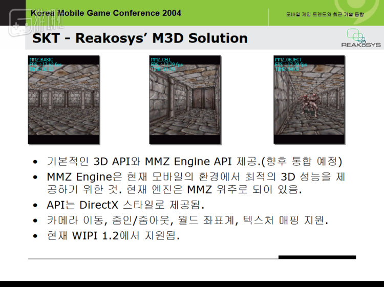 Using M3D Solution, Reakosys has developed the classic 3D Golf and several Doomlike FPS games
