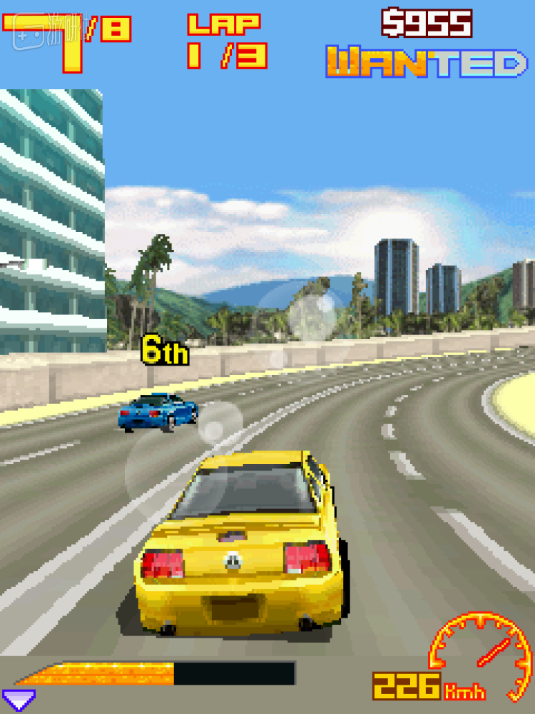 Asphalt3 developed using JSR 184 standard