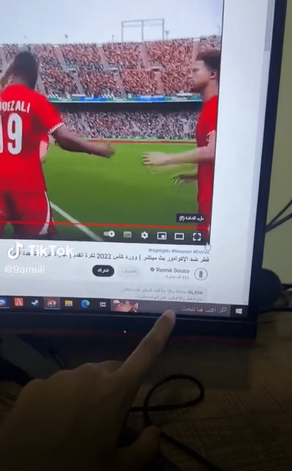 @9amuli shared the "live broadcast" on TikTok