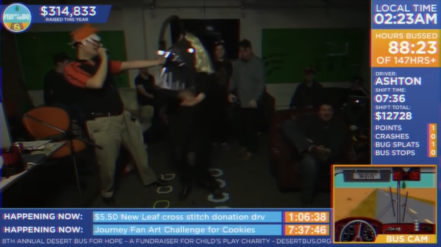 They will keep playing until you stop donating