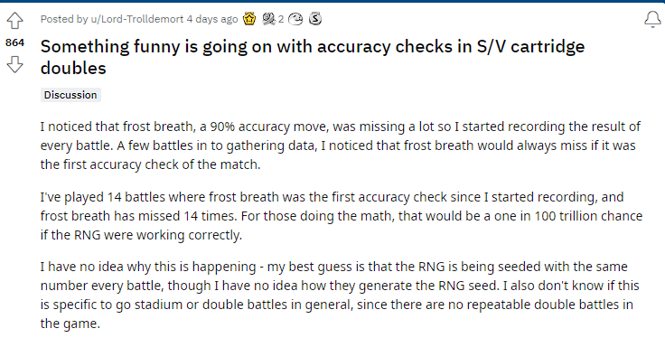 Lord-Trolldemort also recorded every match where his moves missed