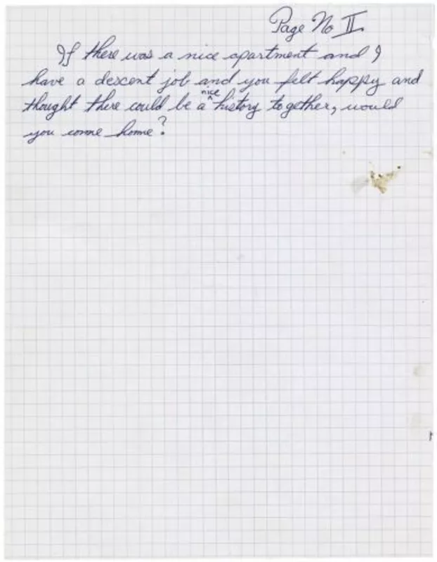 (Alec Soth, Love Letter: Would You Come Home?)