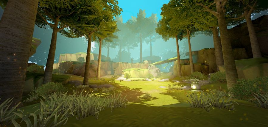 Escenas en el concierto Millennium Realm VR de PICO