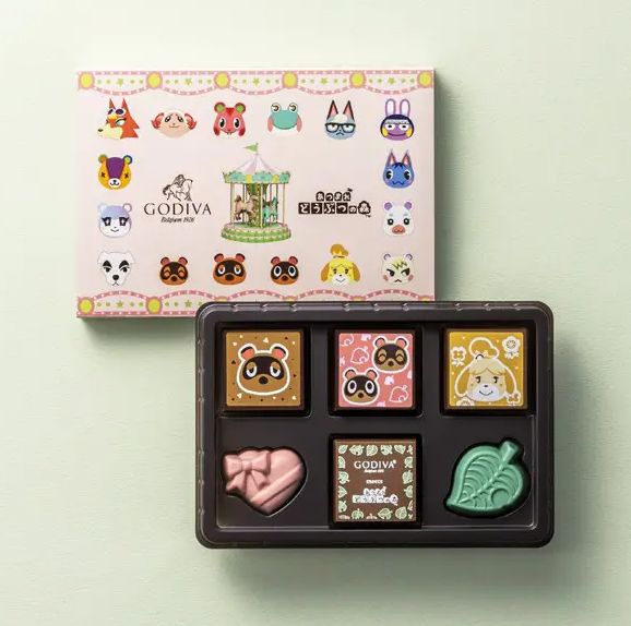 The Animal Crossing chocolate