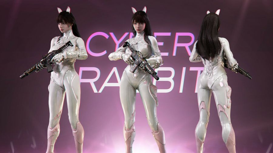 Cyber Rabbit Costume