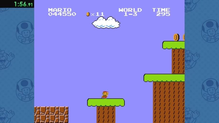 The very first grass in the series