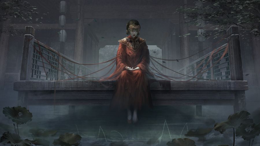 Paper Bride 4 Red Silk - Concept Art