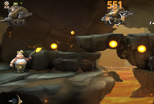 An easter egg of Marco Rossi in Metal Slug: Awakening