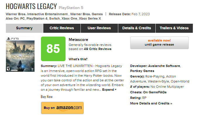 Metacritic reveals Xbox was the top-reviewed games publisher last