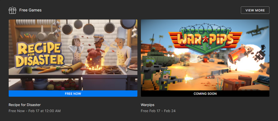 Epic Games Weekly Giveaway