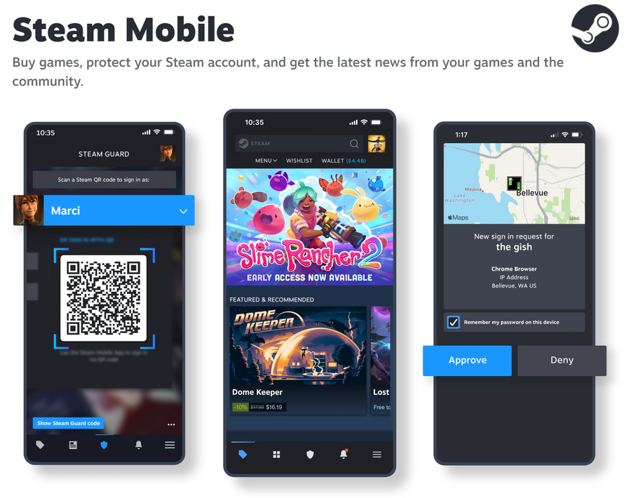 Steam Mobile App