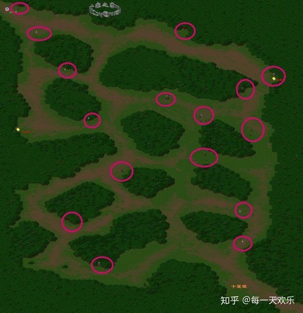 Huanhuan made a map to locate all the enemies in Shilipo.