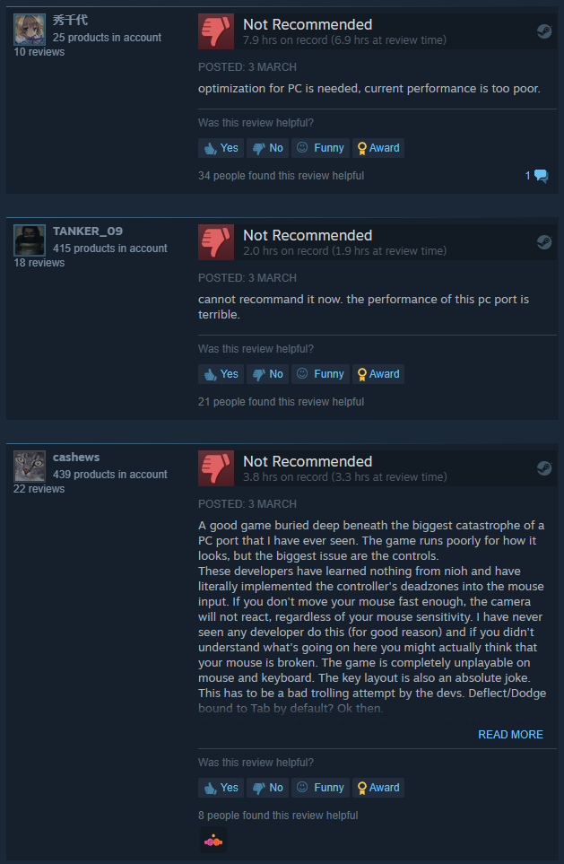 Why Wo Long: Fallen Dynasty has Mostly Negative reviews on Steam