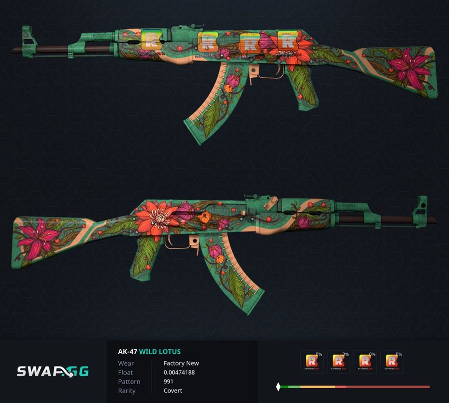 AK-47 "Wild Lotus"