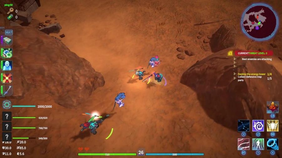 Una captura de pantalla de Metal Mutation