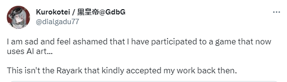 Musician Kurokotei expressed her concern about Cytus 2’s AI-generated art