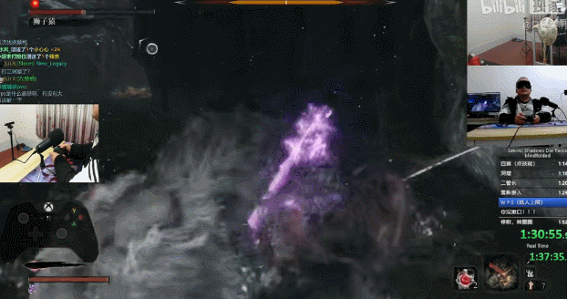 The fight with Guardian Ape ended miserably because Just Blind failed to lock-on the enemy properly.