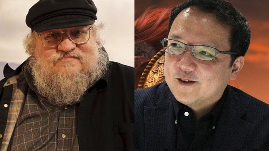 George R.R. Martin and Hidetaka Miyazaki