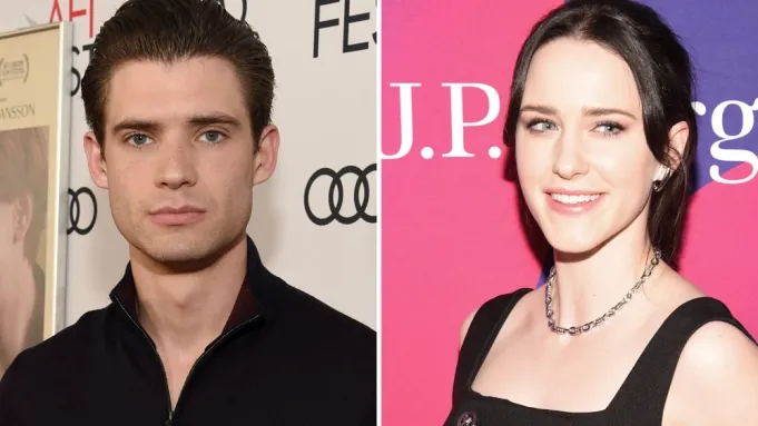 David Corenswet and Rachel Brosnahan