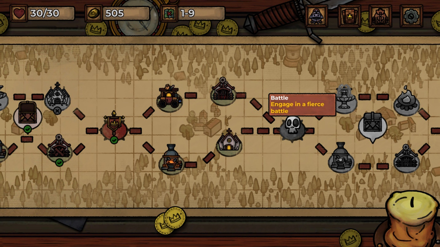 A screenshot of Guardians of Holme.
