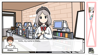Otaku's Adventure is an anime-style point-and-click game about finding true  love in wacky places, coming to mobile next month