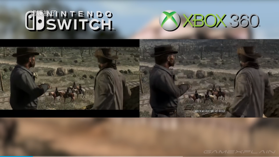 Red Dead Redemption Comparison - Xbox 360 vs. Xbox One X 