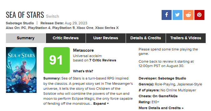 via Metacritic