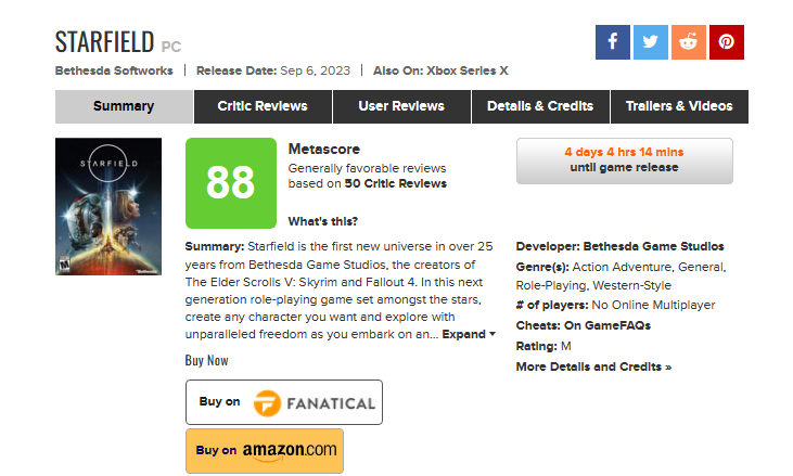 Fallout 4 - Metacritic