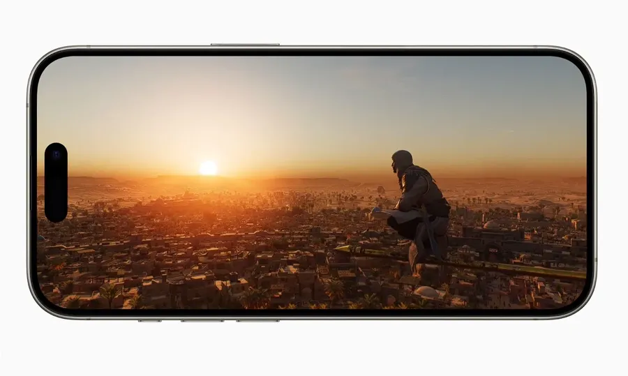 Assassin's Creed Mirage on iPhone 15