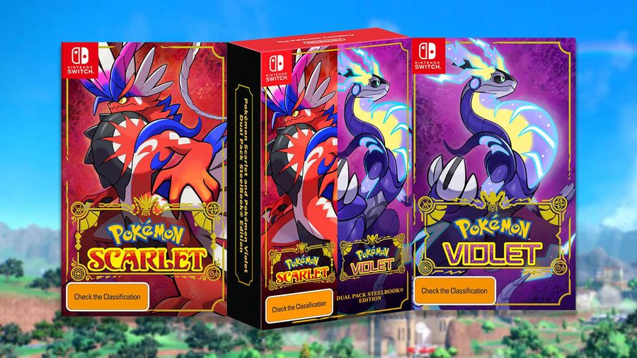 Pokémon Scarlet & Pokémon Violet Double Pack Nintendo Switch