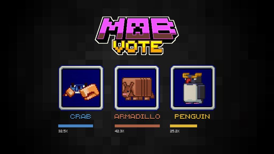 Minecraft - Mob Vote Result
