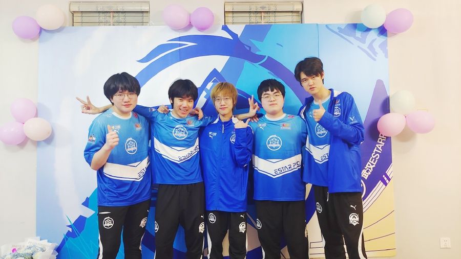 eStarPro&rsquo;s five players for the Spring Finals